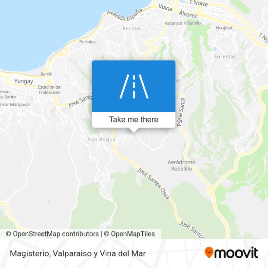 Magisterio map