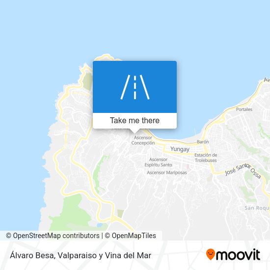 Álvaro Besa map