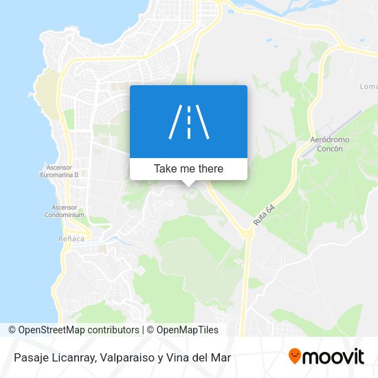 Mapa de Pasaje Licanray