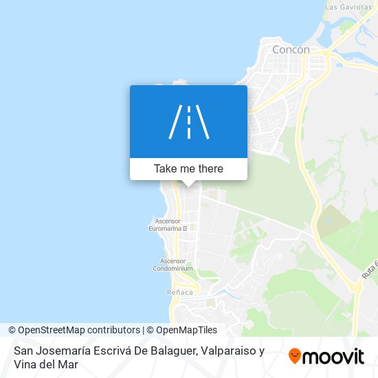 Mapa de San Josemaría Escrivá De Balaguer