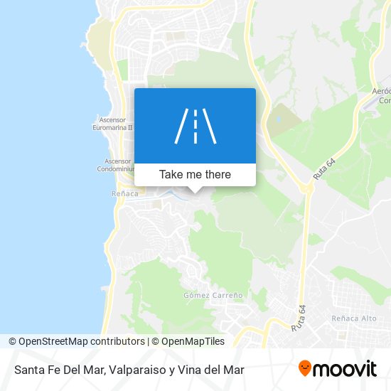 Santa Fe Del Mar map