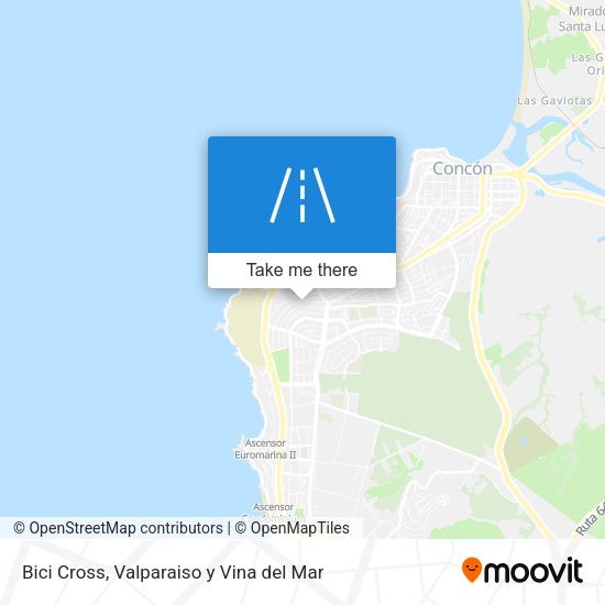 Mapa de Bici Cross