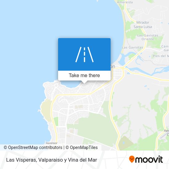Mapa de Las Vísperas