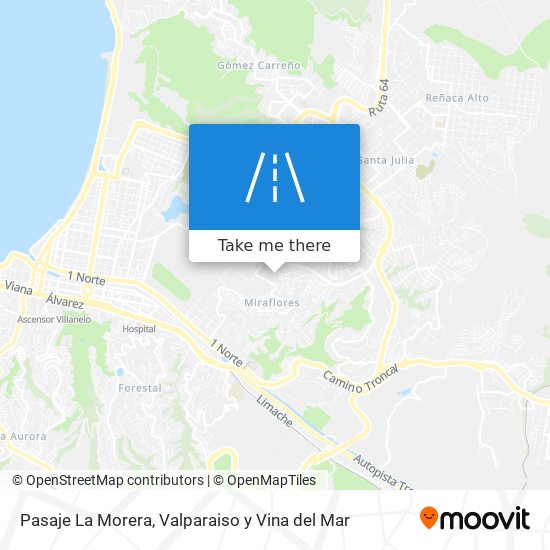 Pasaje La Morera map