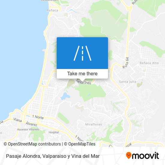 Mapa de Pasaje Alondra
