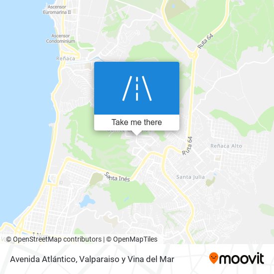 Avenida Atlántico map