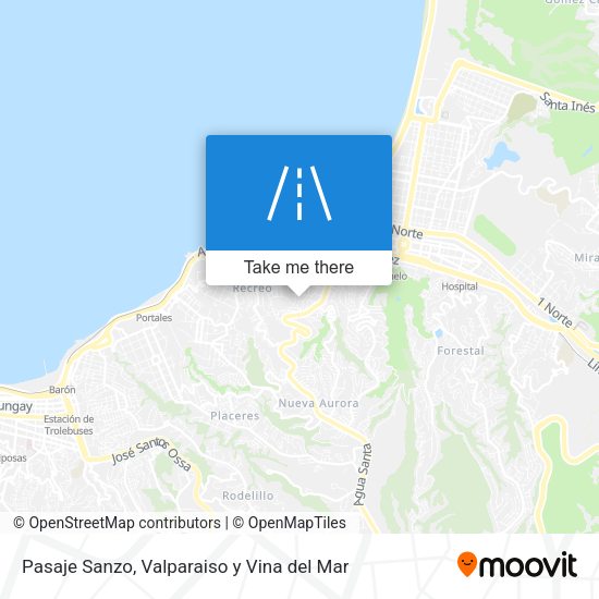 Pasaje Sanzo map