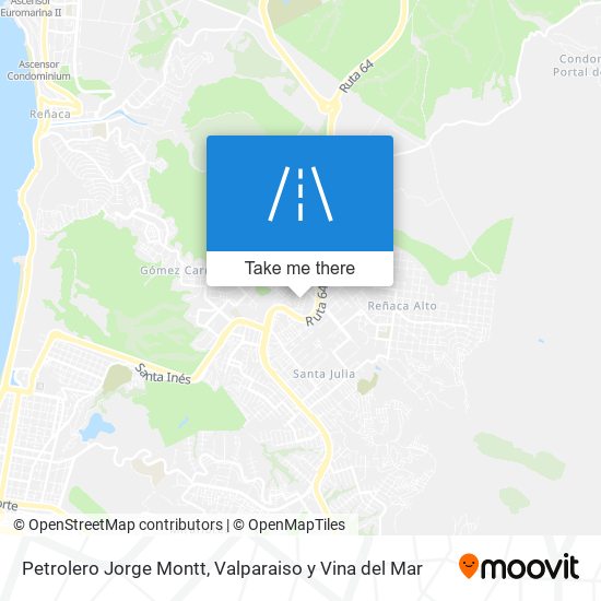 Mapa de Petrolero Jorge Montt