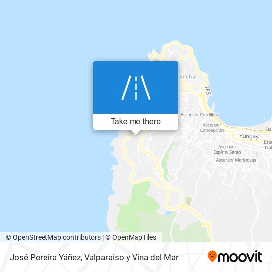 Mapa de José Pereira Yáñez