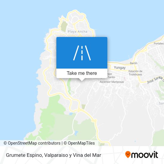 Grumete Espino map
