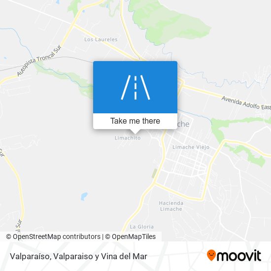 Valparaíso map