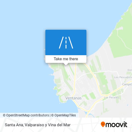 Santa Ana map