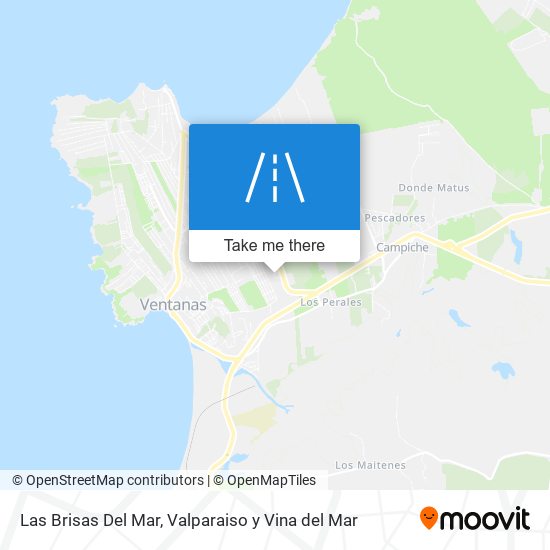 Las Brisas Del Mar map