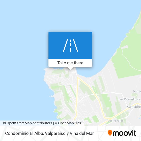 Mapa de Condominio El Alba