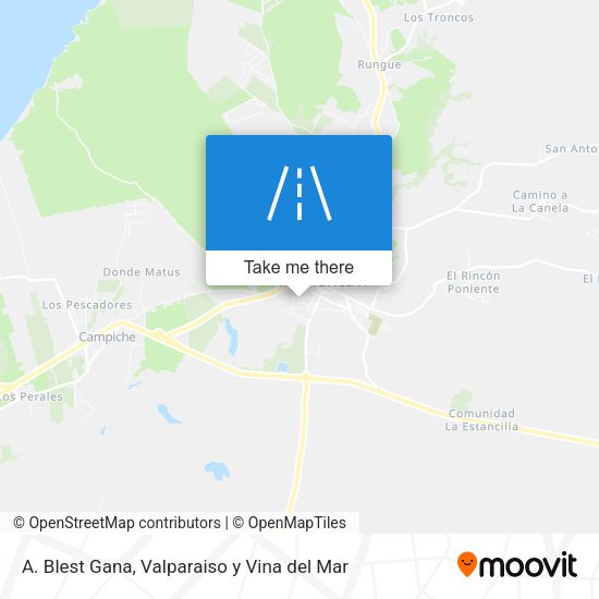 Mapa de A. Blest Gana