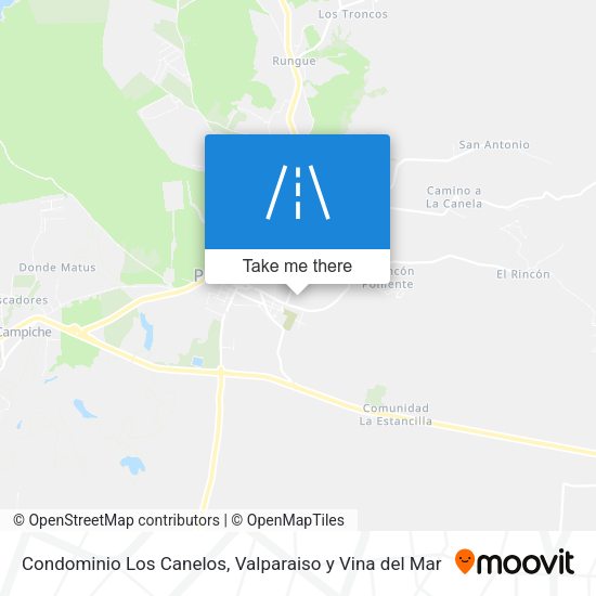 Mapa de Condominio Los Canelos