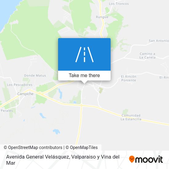 Avenida General Velásquez map