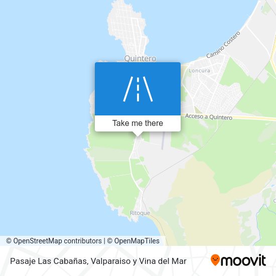 Mapa de Pasaje Las Cabañas