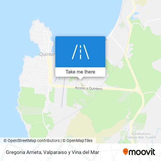 Mapa de Gregoria Arrieta