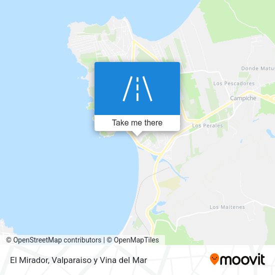 El Mirador map
