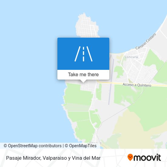 Mapa de Pasaje Mirador