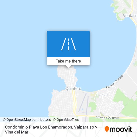 Mapa de Condominio Playa Los Enamorados