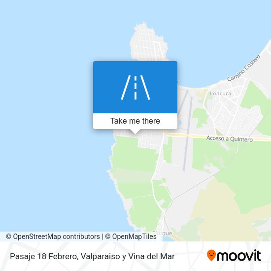 Pasaje 18 Febrero map