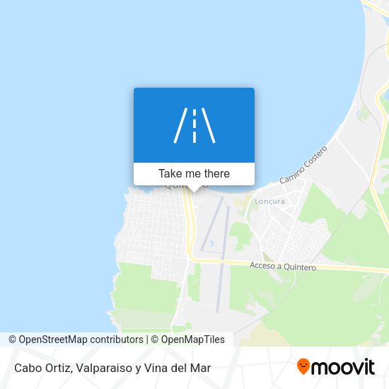 Cabo Ortiz map