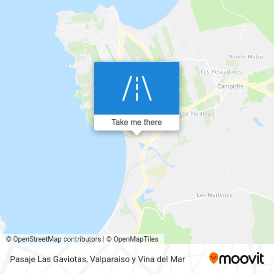 Pasaje Las Gaviotas map