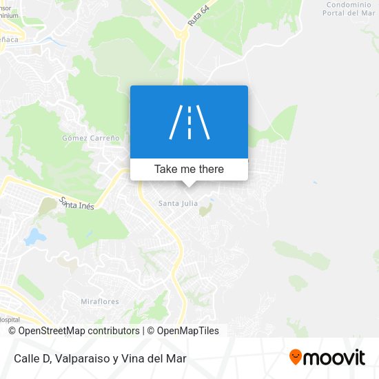 Mapa de Calle D