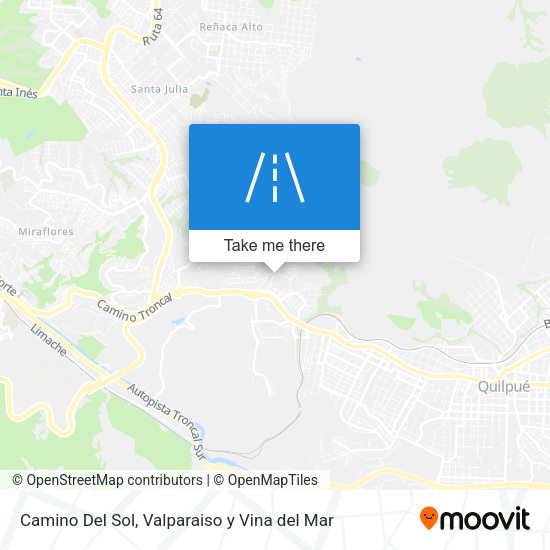 Mapa de Camino Del Sol