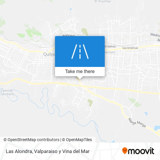 Las Alondra map