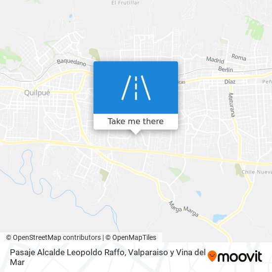 Pasaje Alcalde Leopoldo Raffo map