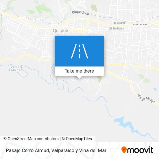 Pasaje Cerro Almud map