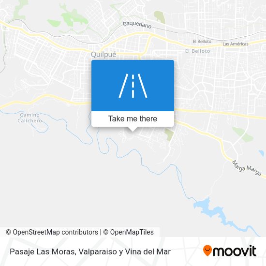 Mapa de Pasaje Las Moras