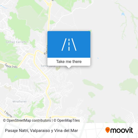 Pasaje Natri map