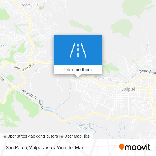 San Pablo map