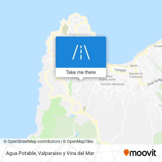 Agua Potable map