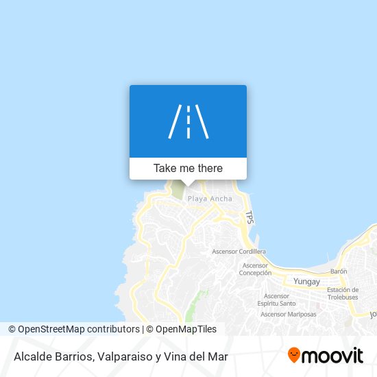 Alcalde Barrios map