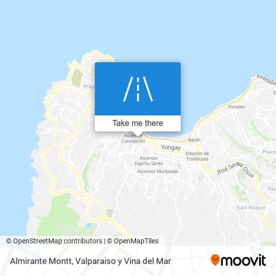 Almirante Montt map