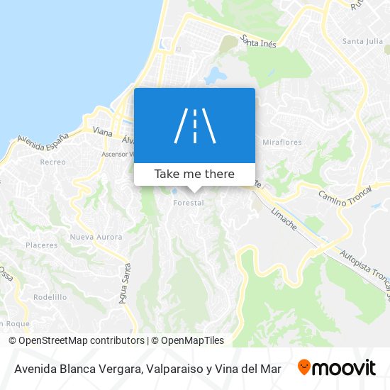 Avenida Blanca Vergara map