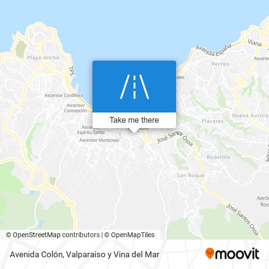 Avenida Colón map