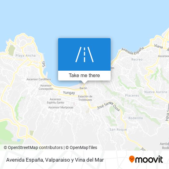 Avenida España map