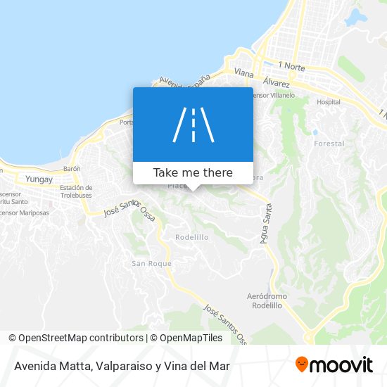 Avenida Matta map