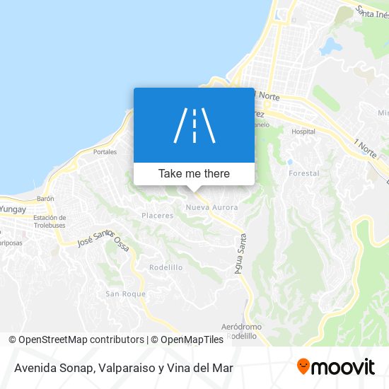 Avenida Sonap map