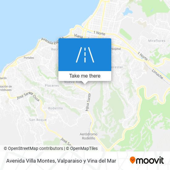 Mapa de Avenida Villa Montes