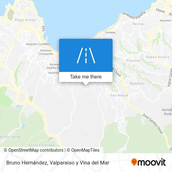 Mapa de Bruno Hernández