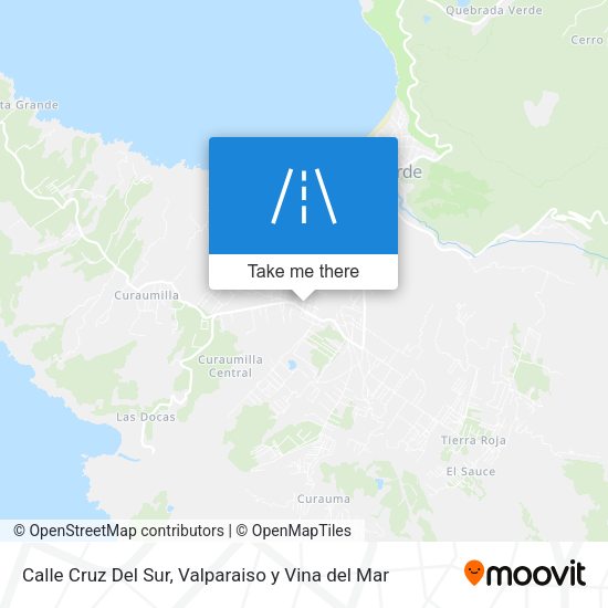 Calle Cruz Del Sur map