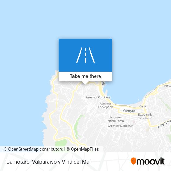 Camotaro map