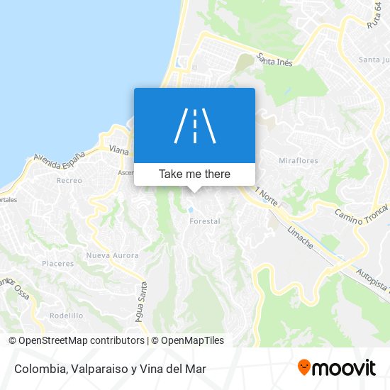 Colombia map